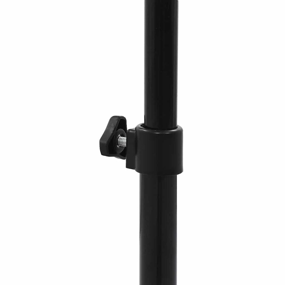 Boksebold til børn 87–120 cm / højdejusterbart boksesæt med handsker – Sort/rød