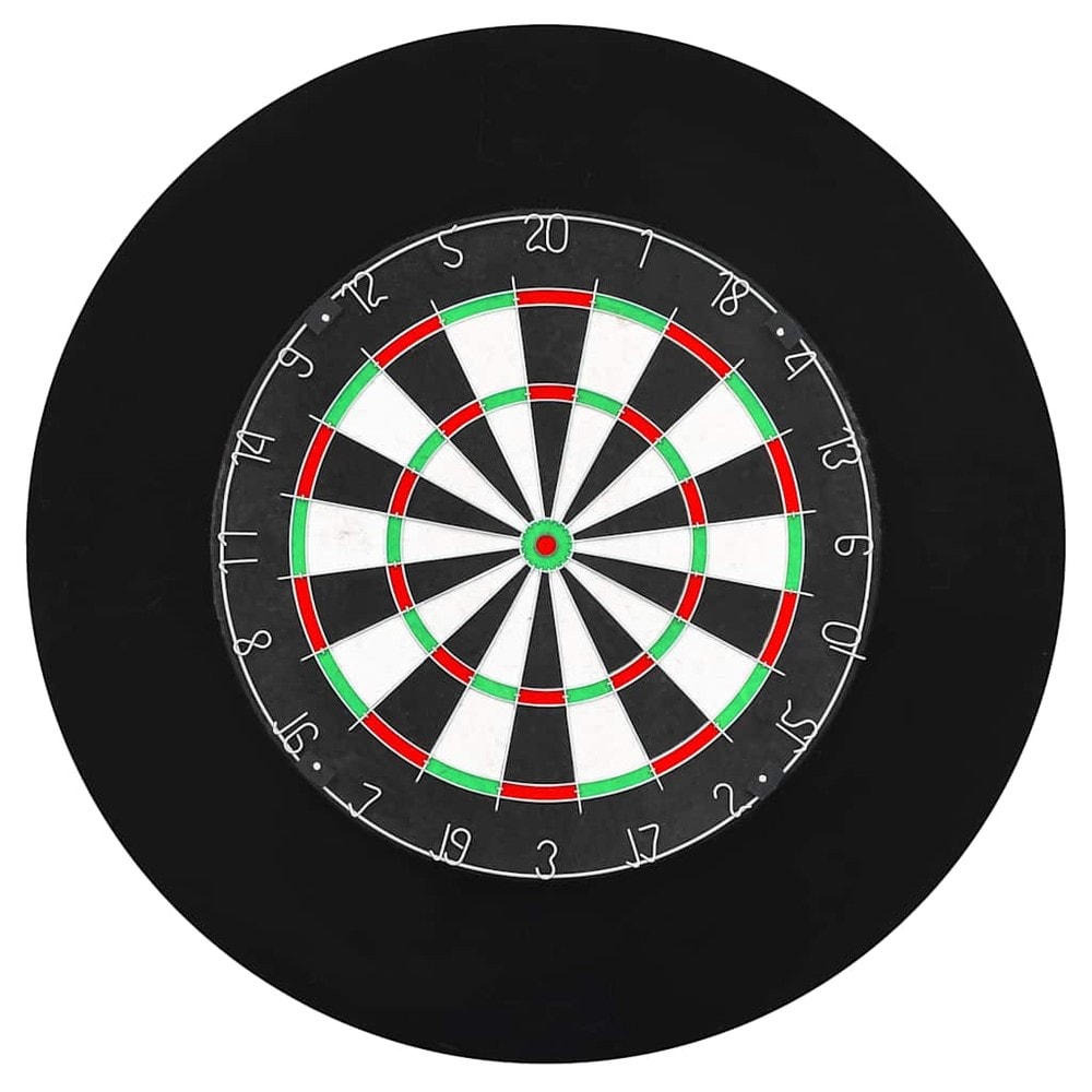 Vægbeskyttelse til dartskive Ø70,5 cm / beskyttelsesring / dart surround i EVA-skum – Sort