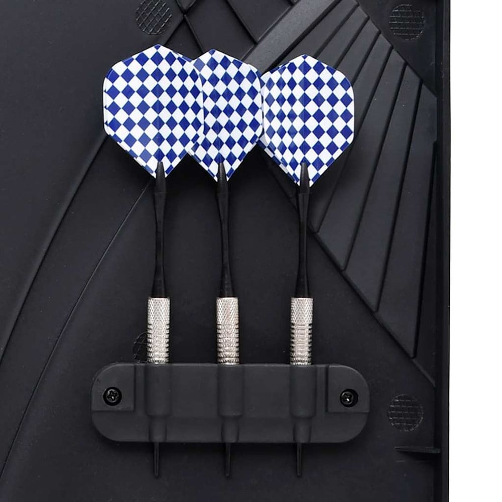 Elektronisk dartskive med 6 pile / dartspil med 26 spil, LCD-display og automatisk pointtælling