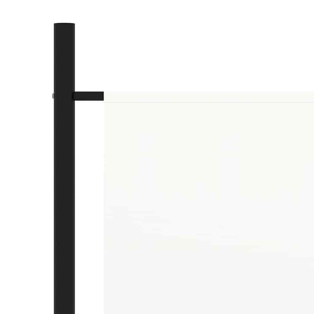 Rumdeler 3 paneler 260×180 cm / foldeskærm / skillevæg i stof – Hvid