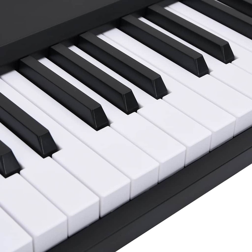 Sammenklappeligt keyboard med 88 tangenter og nodestativ / Bærbart elektrisk klaver / Sammenklappeligt keyboard