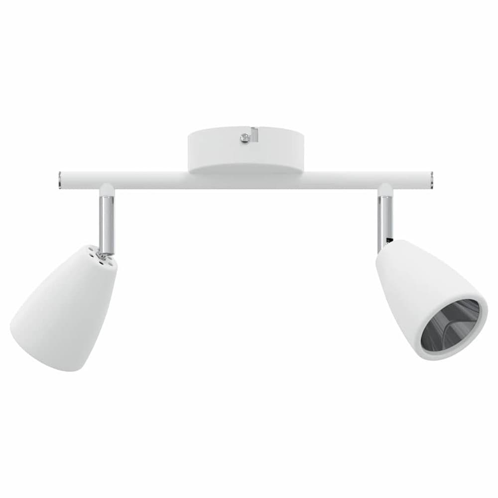 Loftspot med drejelige spotlamper – Hvid / Justerbar loftlampe / To-armet spotlampe