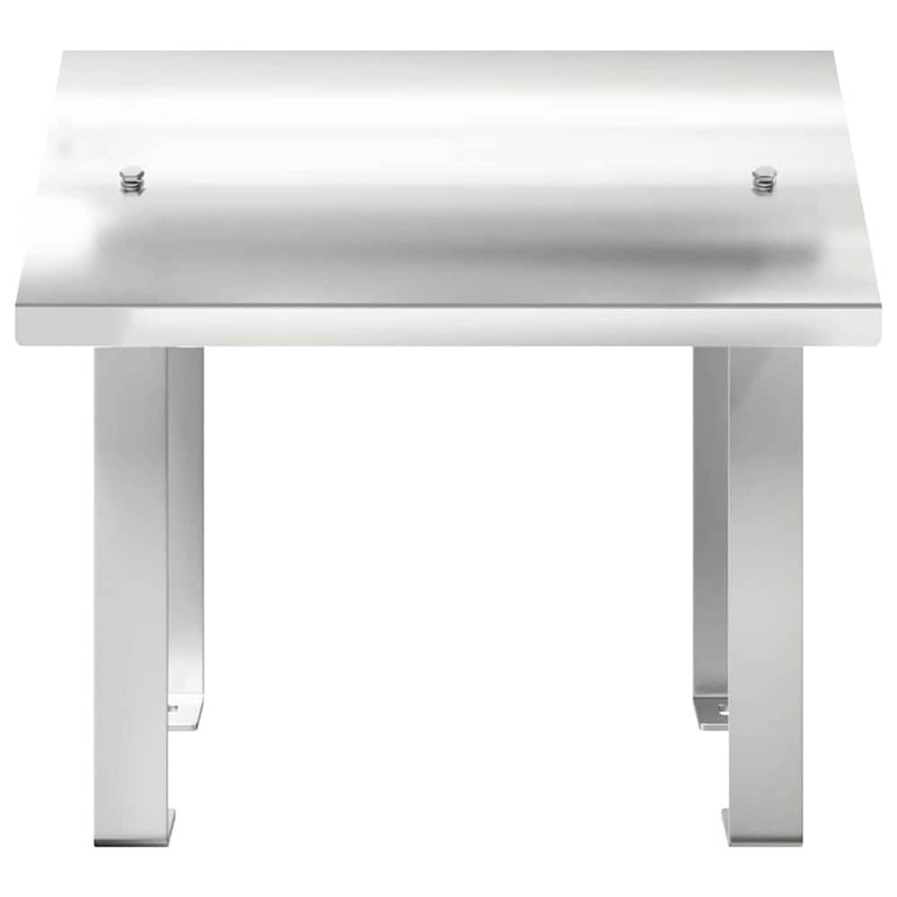 Skorstenshætte 40×40×37,5 cm / skorstensbeskyttelse / hætte til udendørs pejs – Rustfrit stål