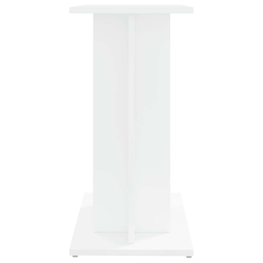 Akvariebord 60x30x60 cm – Hvid / Akvariehylde med hylder / Akvariebord med opbevaringsplads