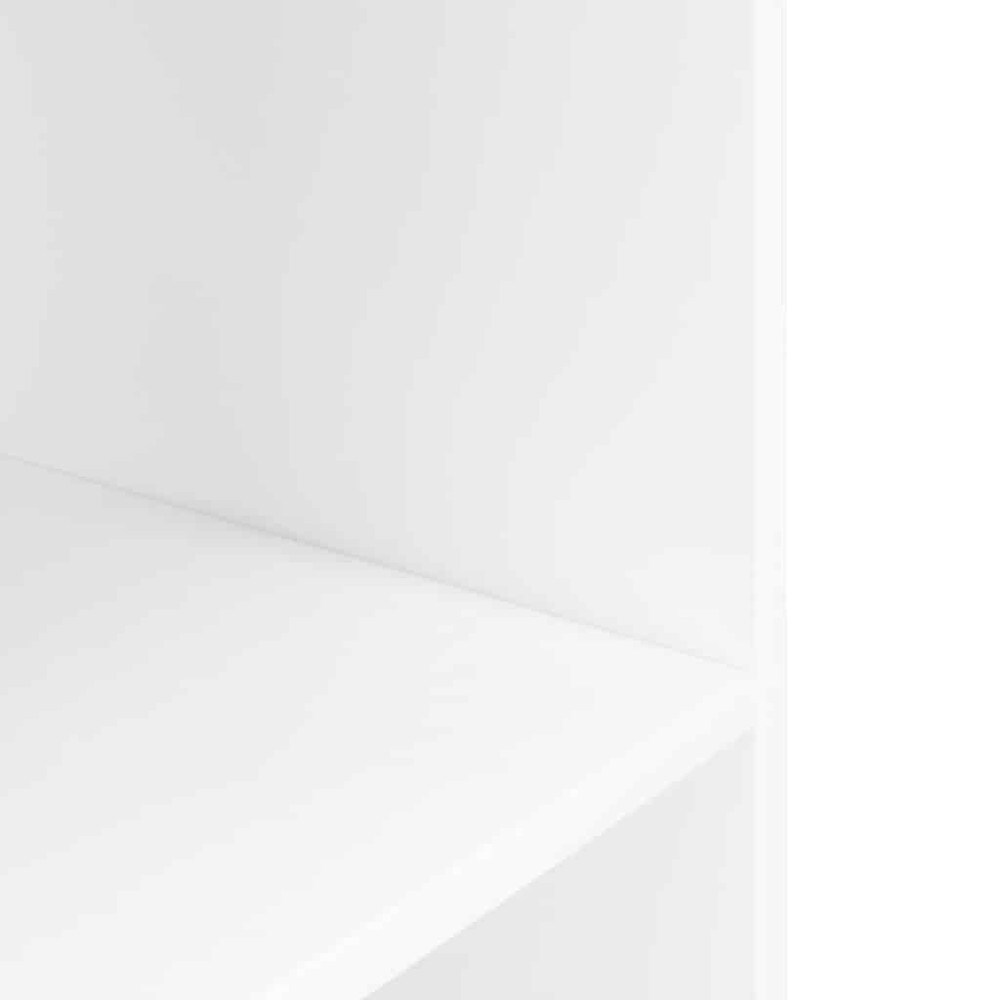 Akvariebord 60x30x60 cm – Hvid / Akvariehylde med hylder / Akvariebord med opbevaringsplads