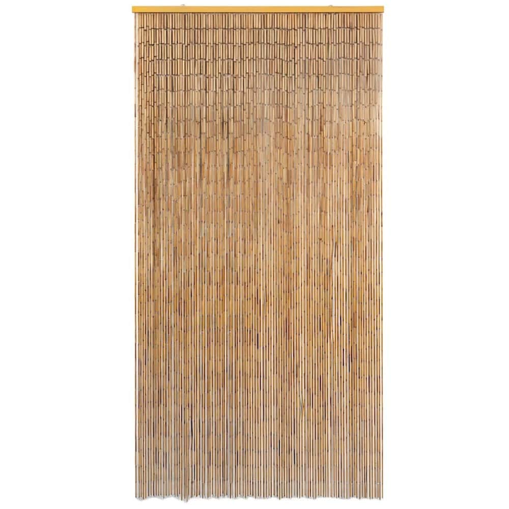 Insektgardin til dør i bambus 100x200 cm / Dørgardin i bambus / Bambusgardin