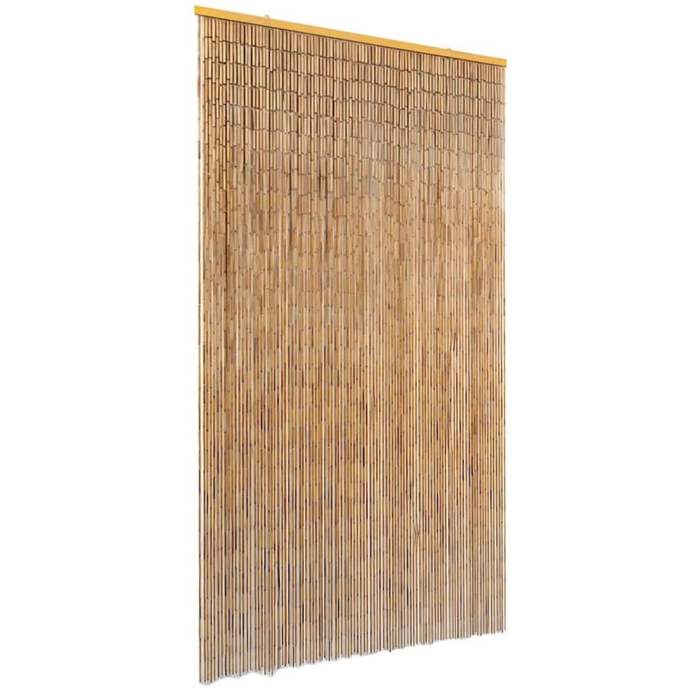 Insektgardin til dør i bambus 100x200 cm / Dørgardin i bambus / Bambusgardin