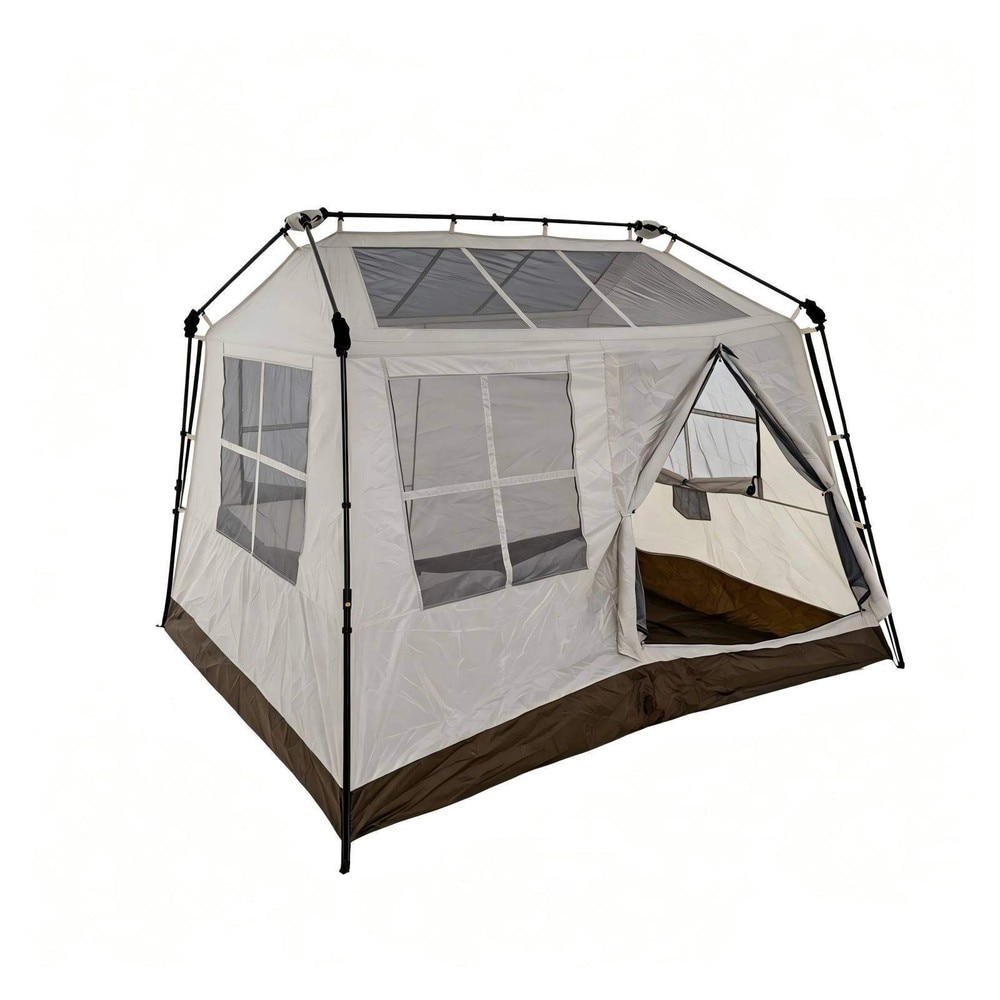 Pop-up-telt til 4 personer, 275 x 245 x 188 cm / Campingtelt / Familietelt, der er hurtigt at sætte op