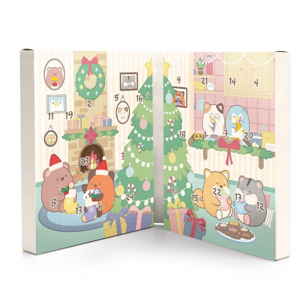 Mymochi-julekalender 2026 / Make-up-kalender til børn / Julekalender med kosmetik