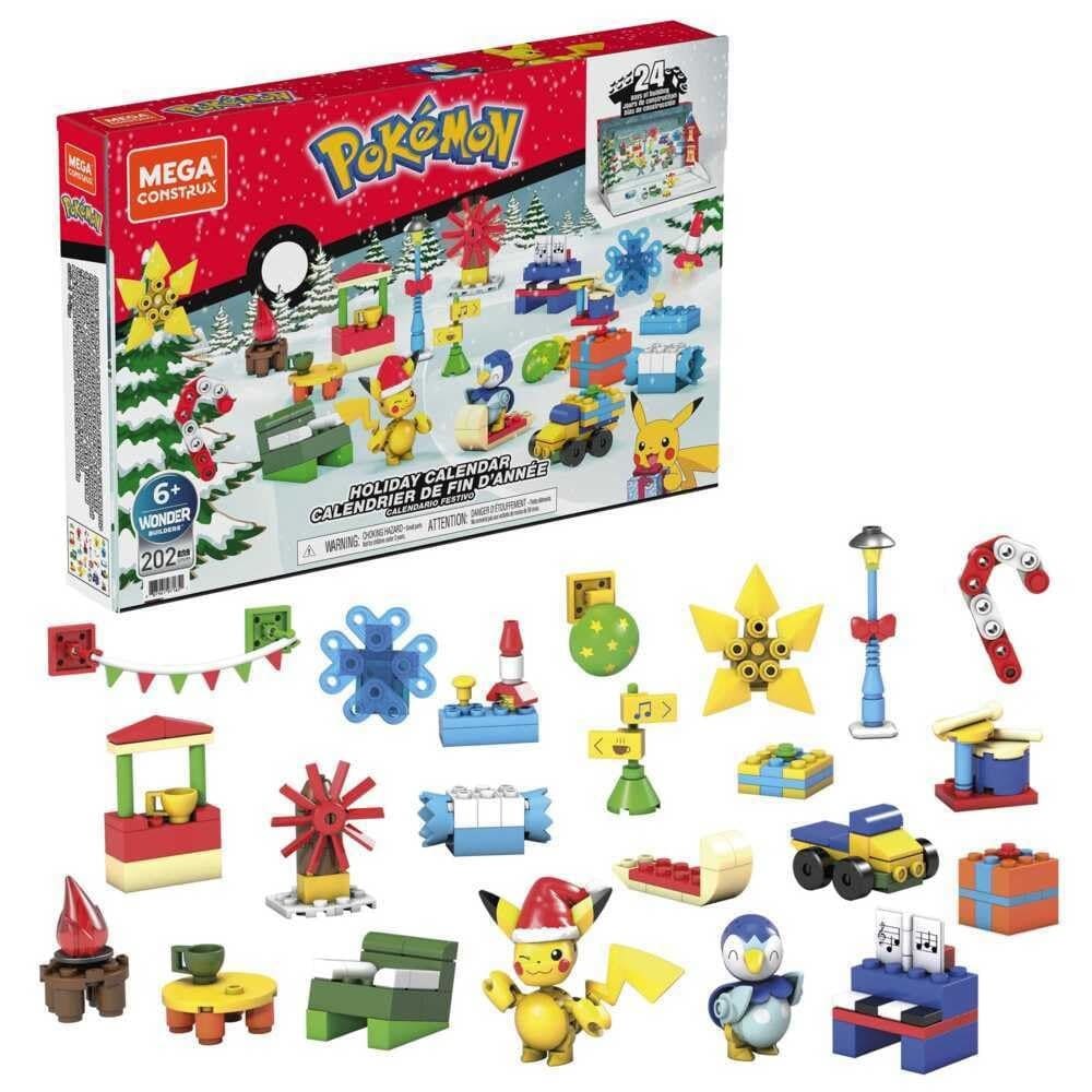 Mega Construx Pokemon-julekalender / Pokemon-julekalender / Byggekalender med figurer