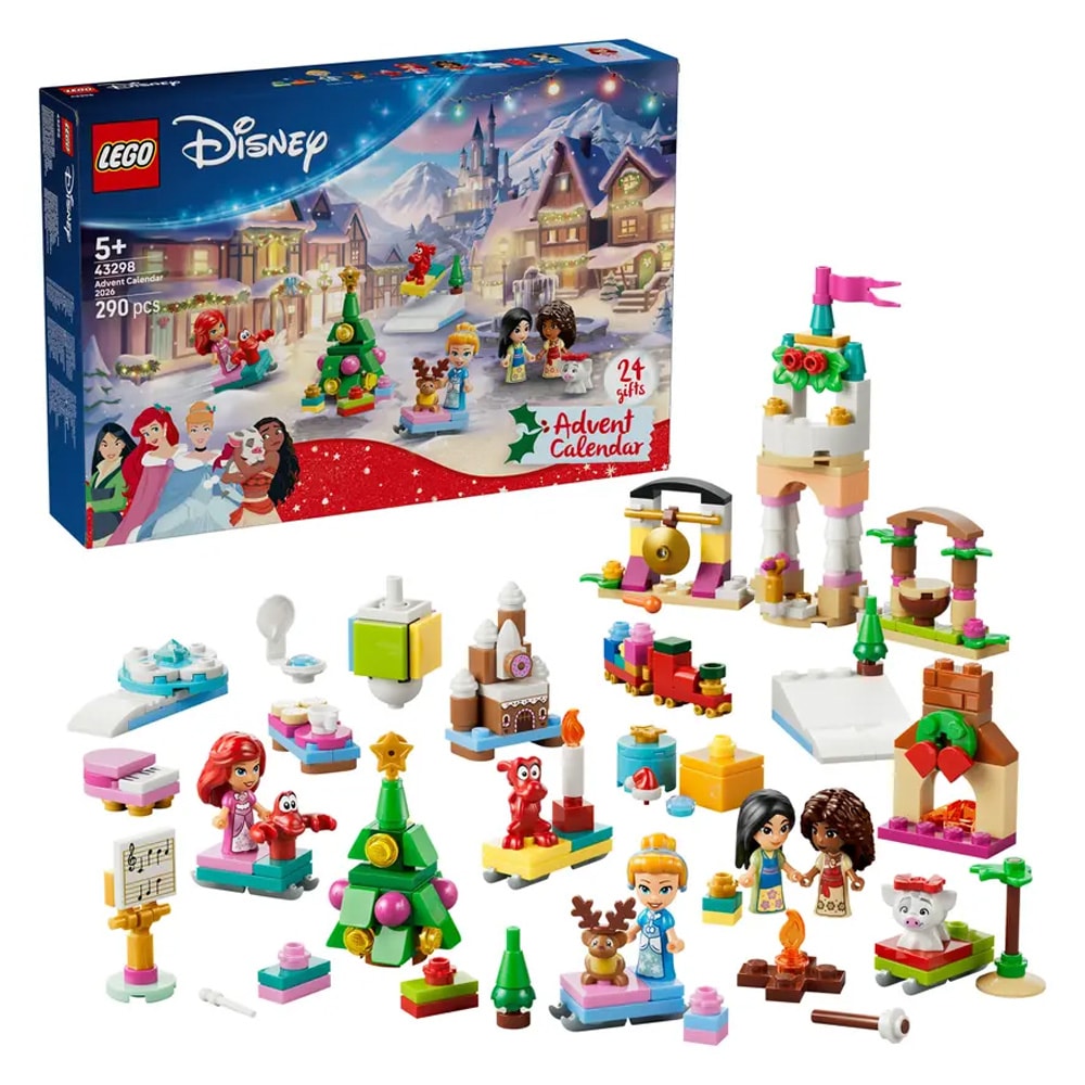 Lego Disney Princess-julekalender 2026 / Disney-byggekalender / Prinsessekalender