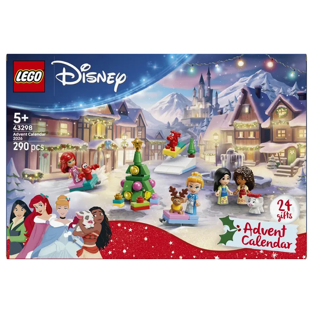 Lego Disney Princess-julekalender 2026 / Disney-byggekalender / Prinsessekalender