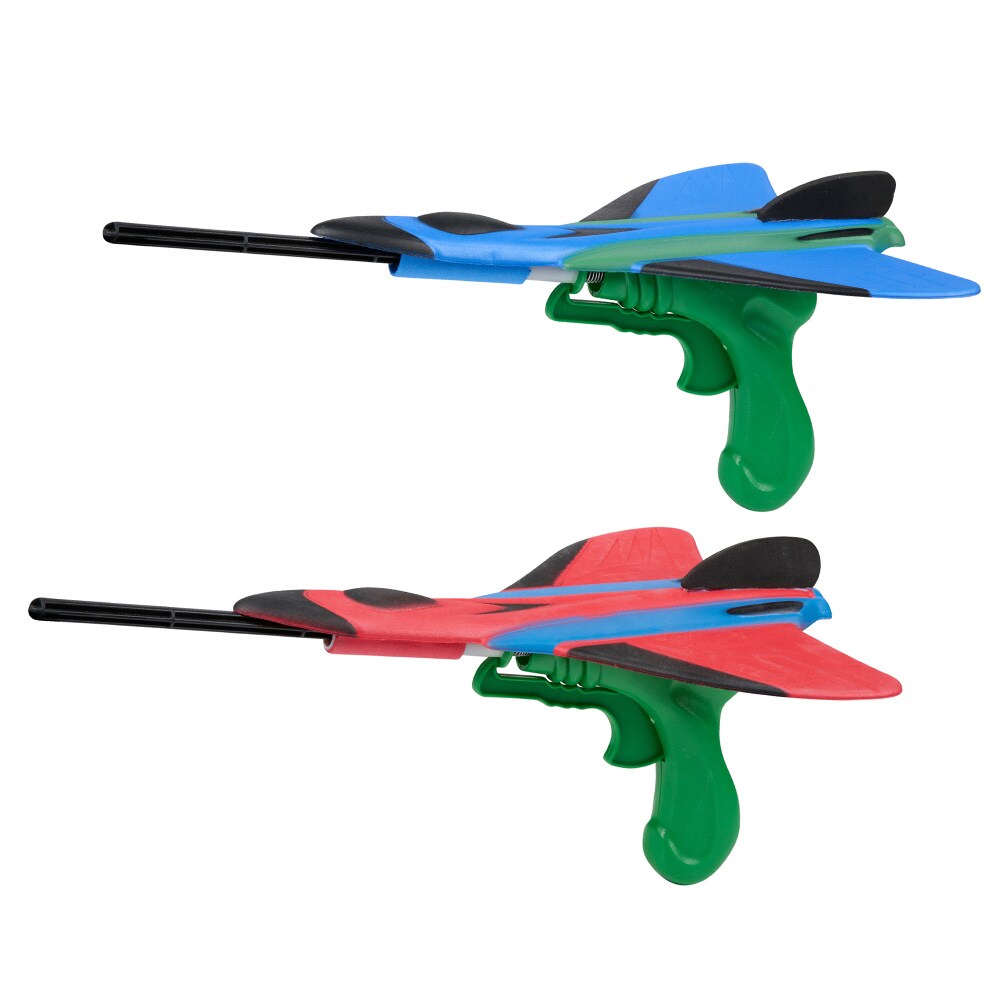 Fly med katapult Eddy Toys / skumfly / flylegetøj til udendørs leg – Assorteret