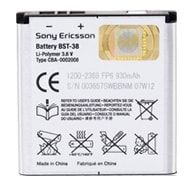 Sony Ericsson Batteri BST-38