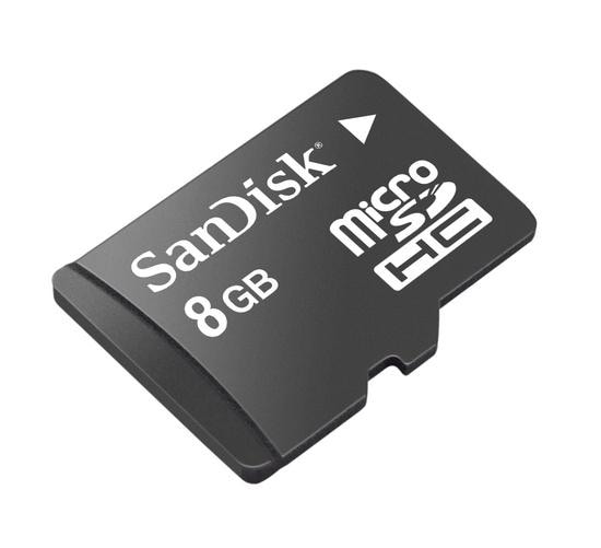 Sandisk MicroSD HC 8GB