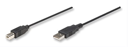 USB 2,0 kabel A-B 2Meter
