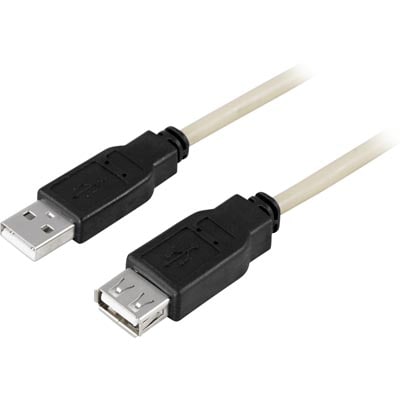 USB 2.0 kabel A-A 1,8Meter