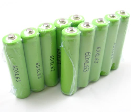 10-Pakke AAA Batterier 600 mAh