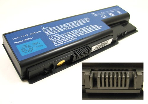 Somatisk celle Mirakuløs arkiv Batteri Aspire 5520 - Køb på 24hshop.dk