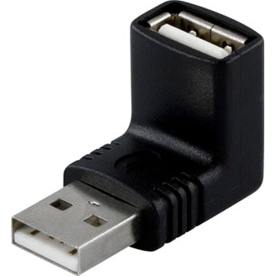 USB adapter A ha-A hu vinklet