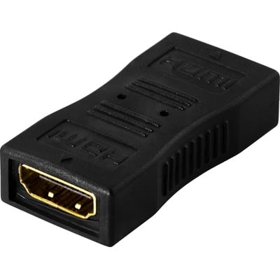 HDMI adapter 19-pin hun-hun kontakter