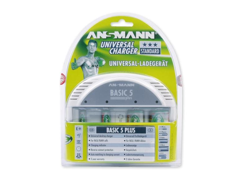 Ansmann Basic 5 Plus Batterioplader