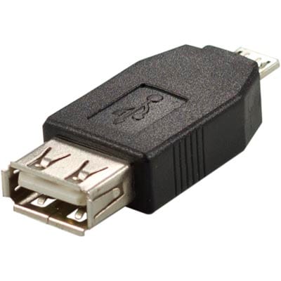 USB-adapter A female til Micro B male