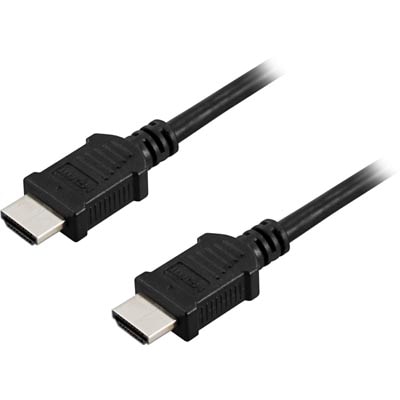 2m HDMI-kabel, v1.4+Ethernet, 19-pin male-male, 3D