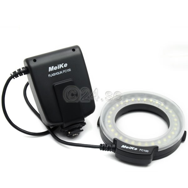 LED Macro Ringlys for Canon systemkamera