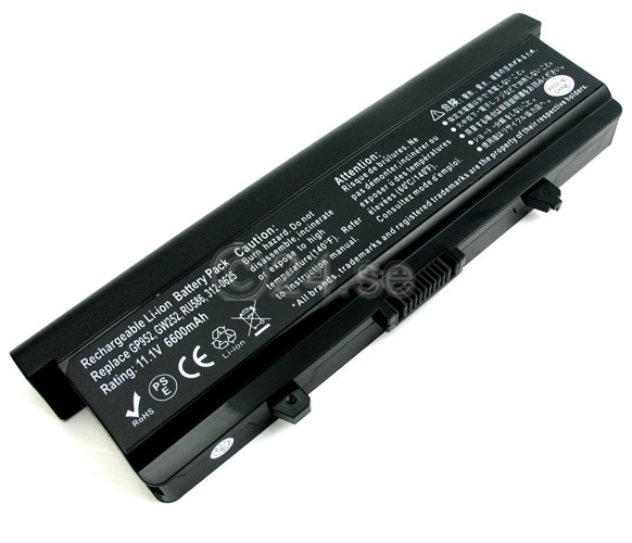 Batteri til Dell Inspiron 1525 / 1545 Højkapacitet