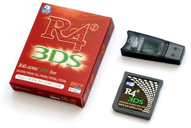 R4i SDHC Revolution Flashkit til NDS/DSLite/DSi/XL/3DS