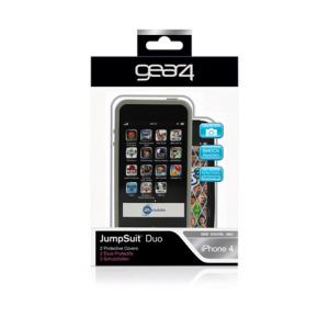 Gear4 Silicon JumpSuit Duo til iPhone 4 / 4S