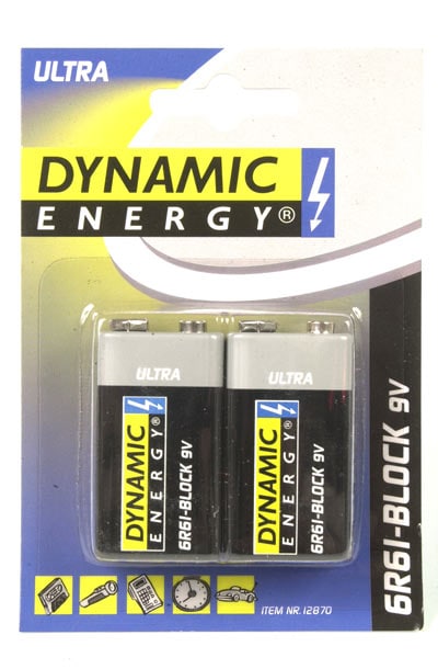 Dynamic energy Batteri 9V Ultra 2-st