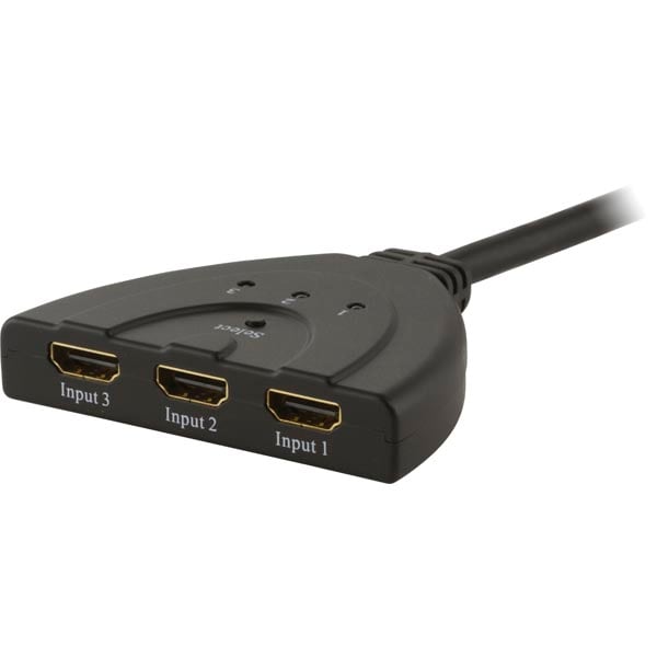 HDMI Pigtail Switch - 3 porte