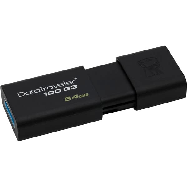 Kingston 64GB USB-hukommelse 3.0 DT100