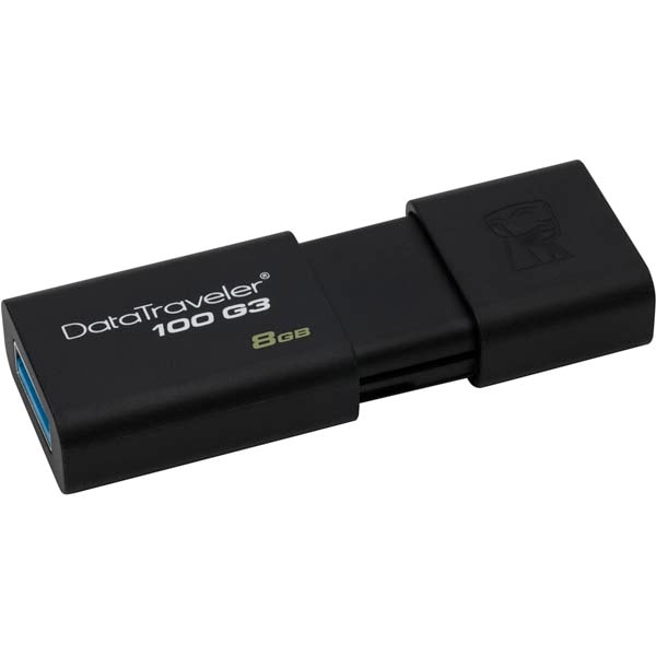 Kingston 8GB USB-hukommelse 3.0 DT100
