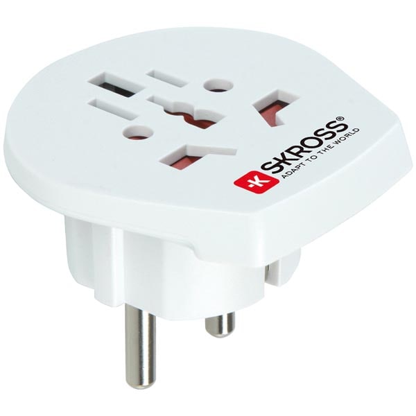 SKROSS Rejseadapter US/UK/EMEA til EU