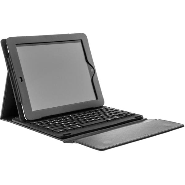 Fodral med indbygget tastatur til iPad - Sort