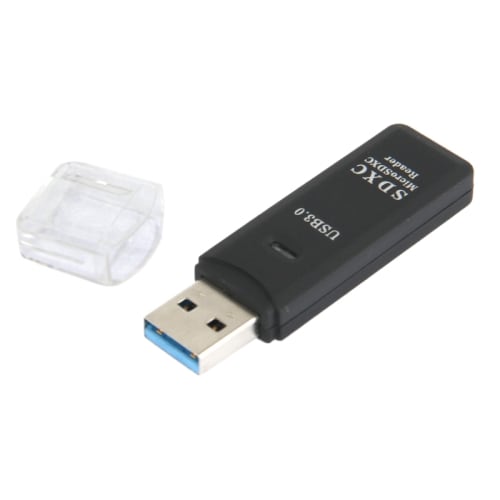 USB 3.0 kortlæser for Micro-SD og SD(HC)