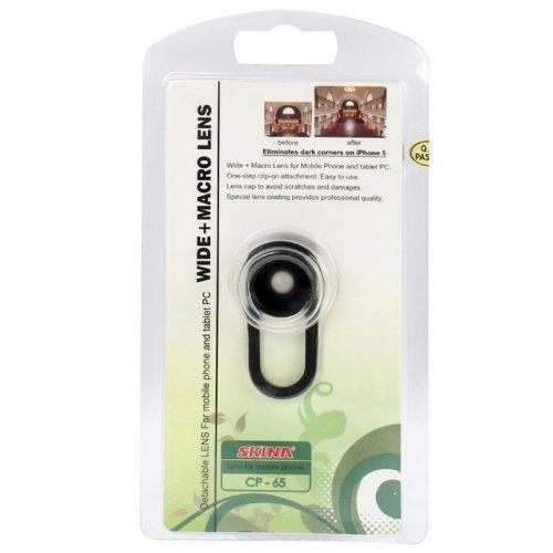 Vidvinkel + Macro Lins universal til iPhone 5