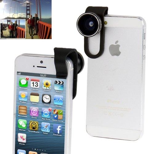 Vidvinkel + Macro Lins universal til iPhone 5