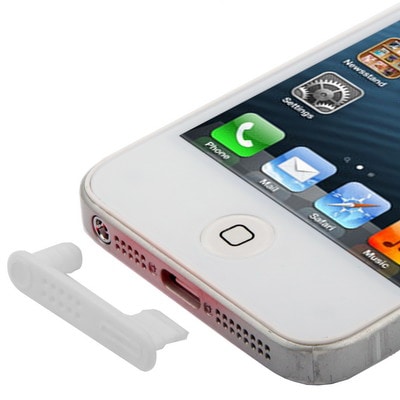 Støvbeskyttelse 2i1 til iPhone 5- 10pcs