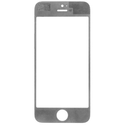 Display Glas til iPhone 5 - Sølvspejl