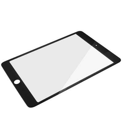 Display Glas til iPad mini - Sort farve