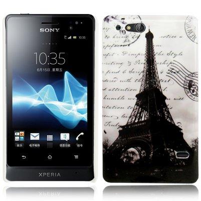 Bagdæksel Eiffeltårnet til Sony Xperia Go