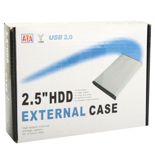 Externt kabinett 2,5 tum SATA harddrive - Usb