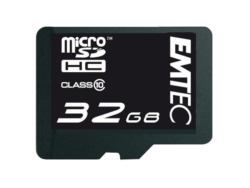 32GB EMTEC microSDHC Class 10