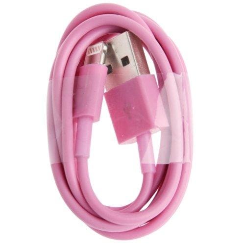 Usb-kabel iPhone 5 / SE / iPad 4 - Pink farve