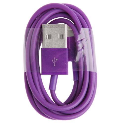 Usb-kabel iPhone 5 / SE / iPad 4 - Lila farve