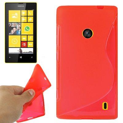 Bagdæksel Nokia Lumia 520 - Rød